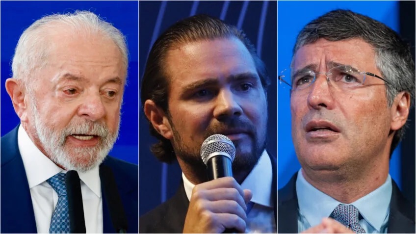LULA, DANIEL VORCARO E ANDRÉ ESTEVES