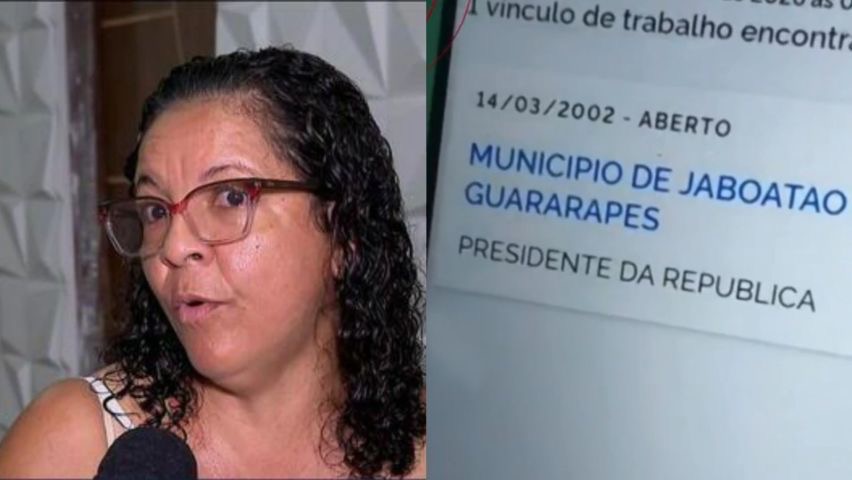 Aldenize Ferreira da Silva. Técnica de enfermagem e presidente da república