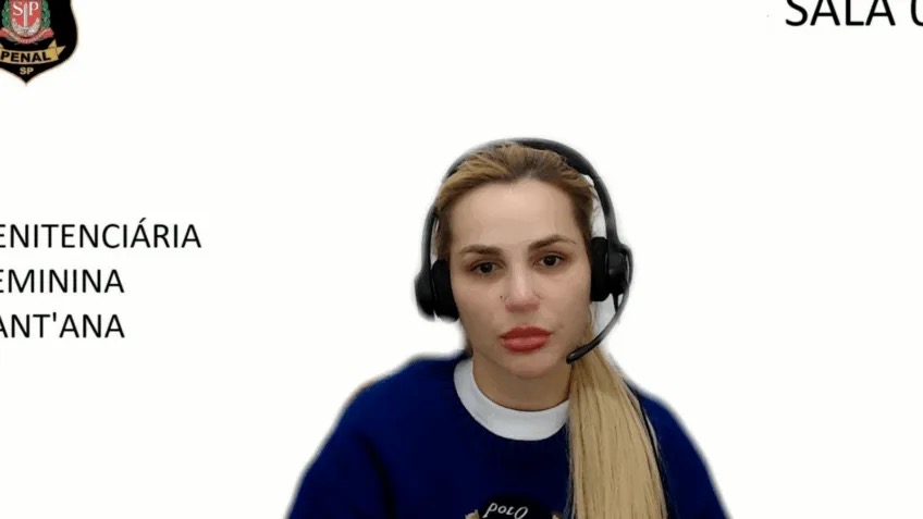 DEOLANE BEZERRA EM AUDI6ENCIA DE CUSTÓDIA
