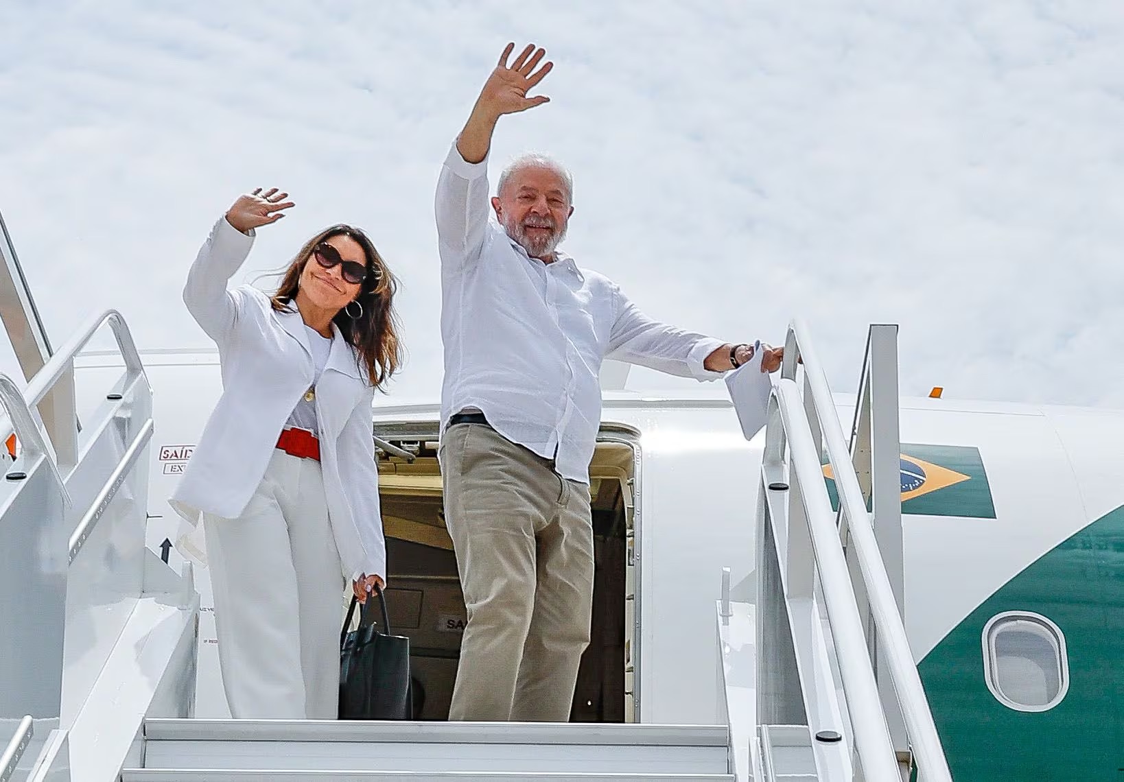 Lula e Janja em viagem | Foto: Ricardo Stuckert/Presidência