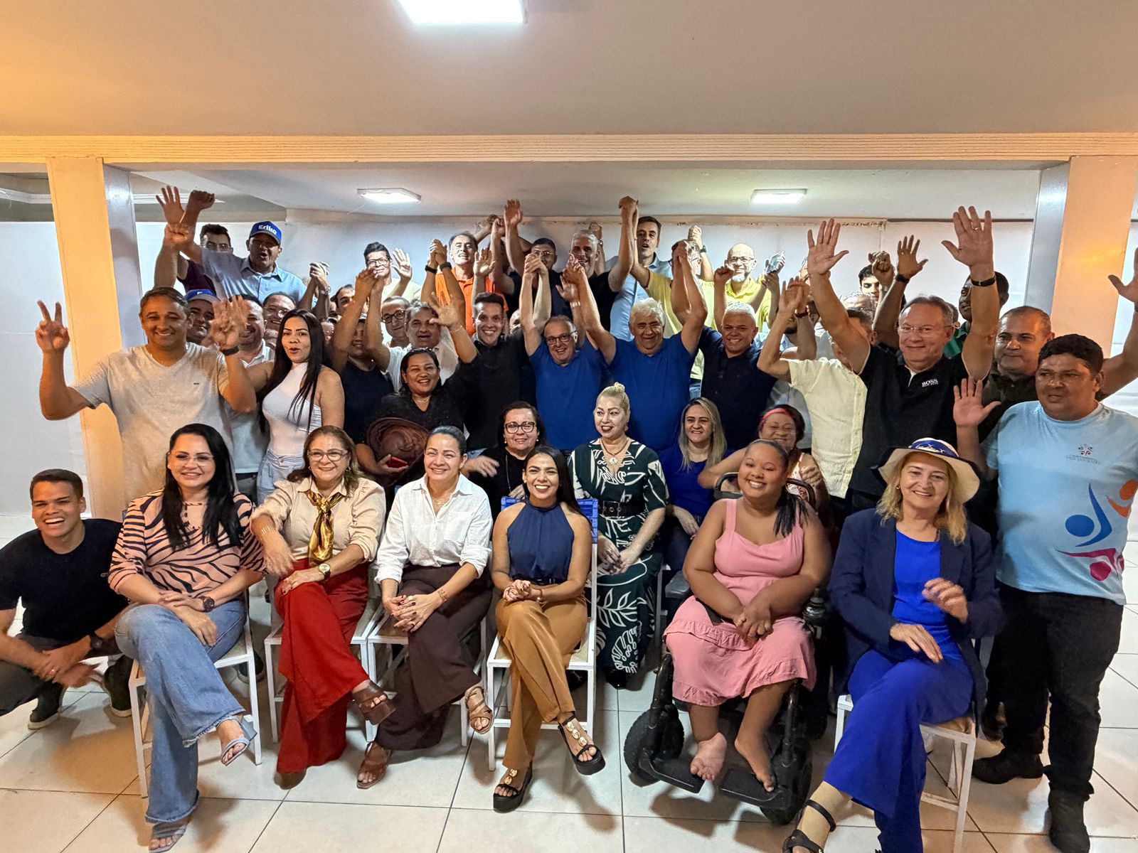 Dobradinha Eriko Jácome e Nina recebem apoio de 50 suplentes e vereadores em Natal