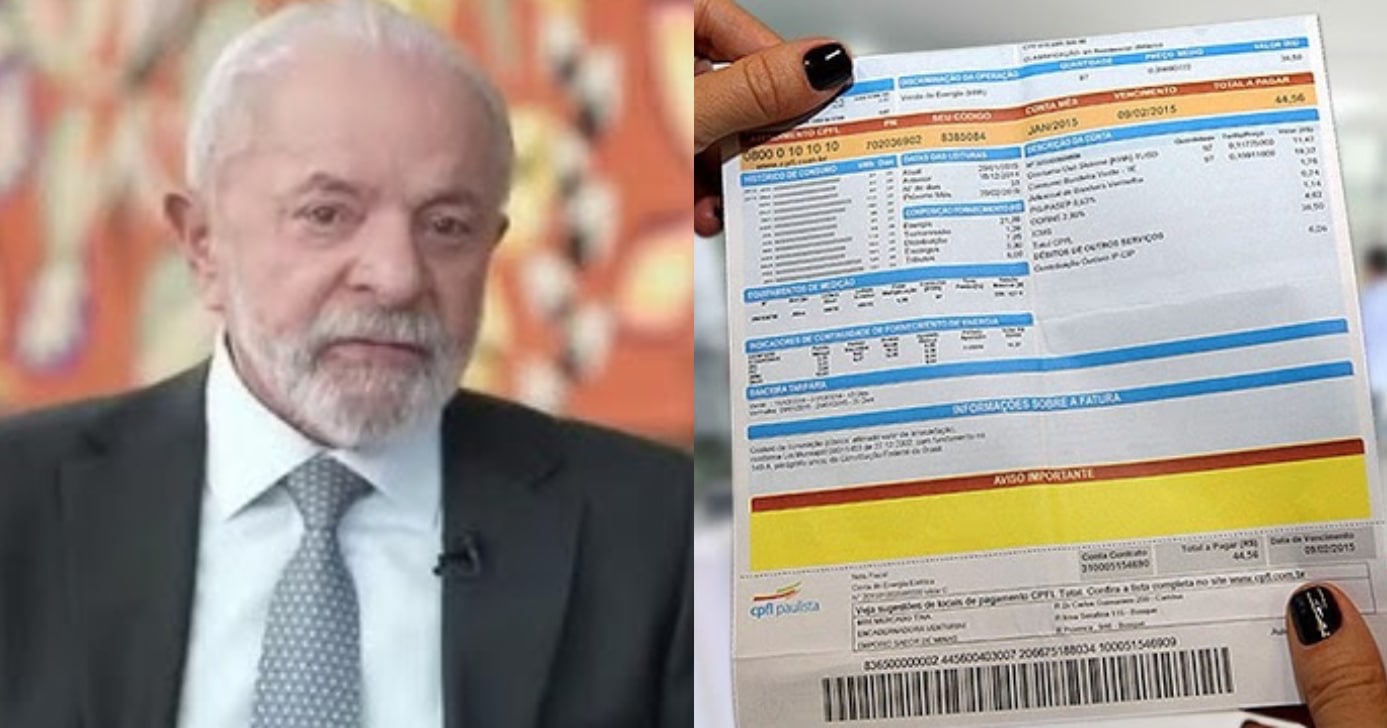  Lula e conta de luz | Foto: TV Globo