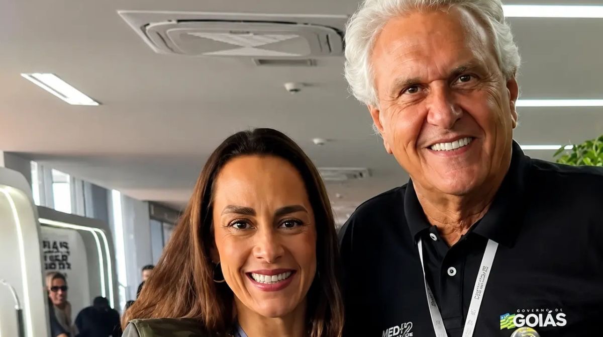 RONALDO CAIADO E SILVIA ABRAVANEL | (Foto: Reprodução Silvia Abravanel/Instagram)
