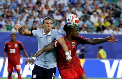 Uruguai e Cabo Verde empataram em 2 a 2 pela segunda rodada da Copa do Mundo Amanda Perobelli/Reuters - 21.06.2026