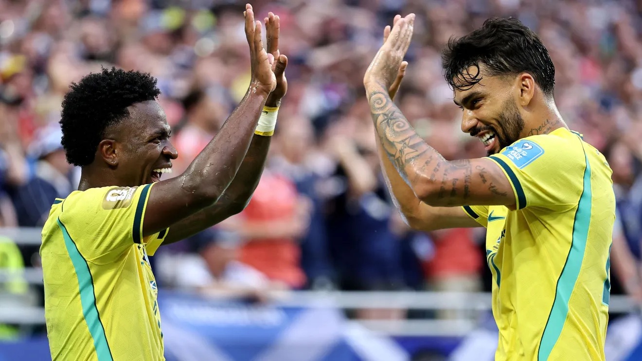 Brasil está na segunda fase após avançar como líder do grupo C   •  Carmen Mandato - FIFA