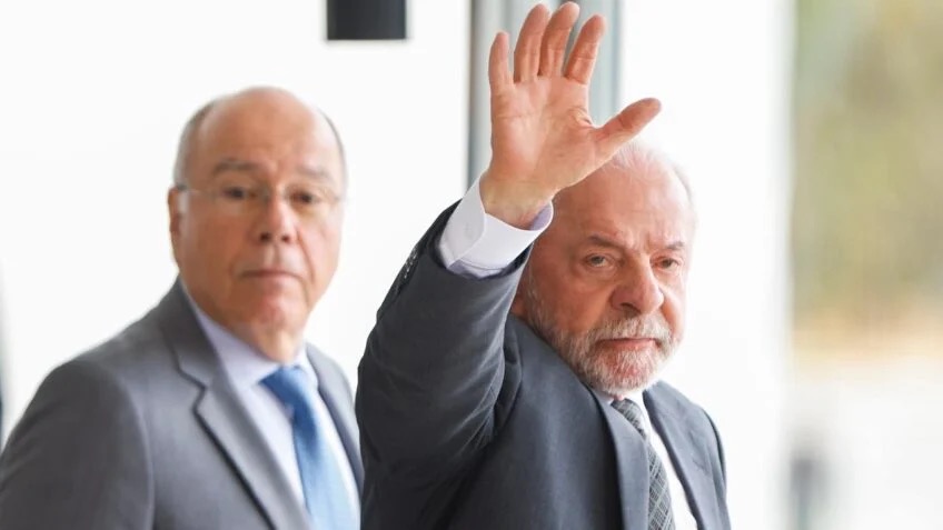 Mauro Vieira e Lula | poder360