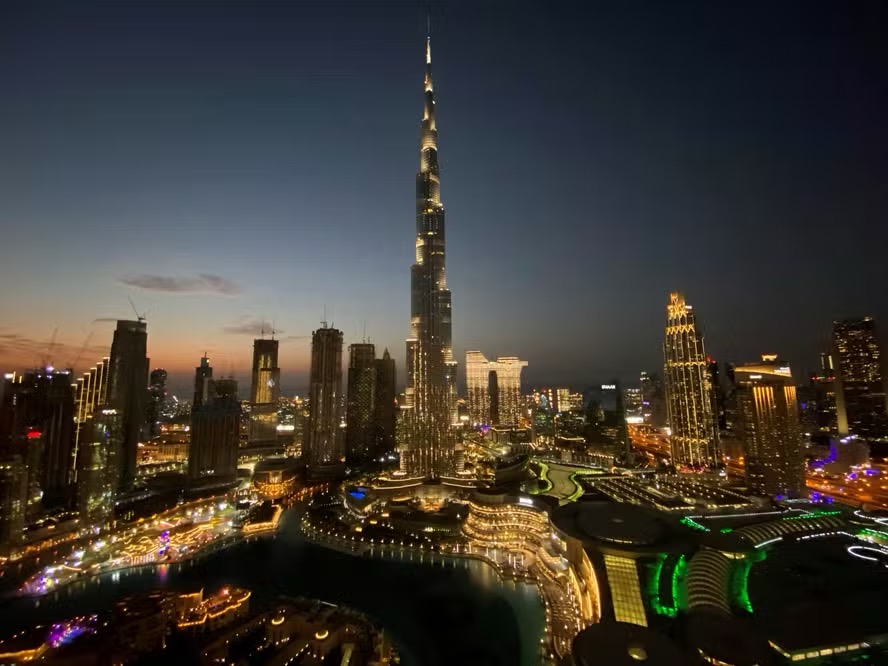 O Burj Khalifa em Dubai, Emirados Árabes Unidos — Foto: Ahmed Jadallah / Reuters