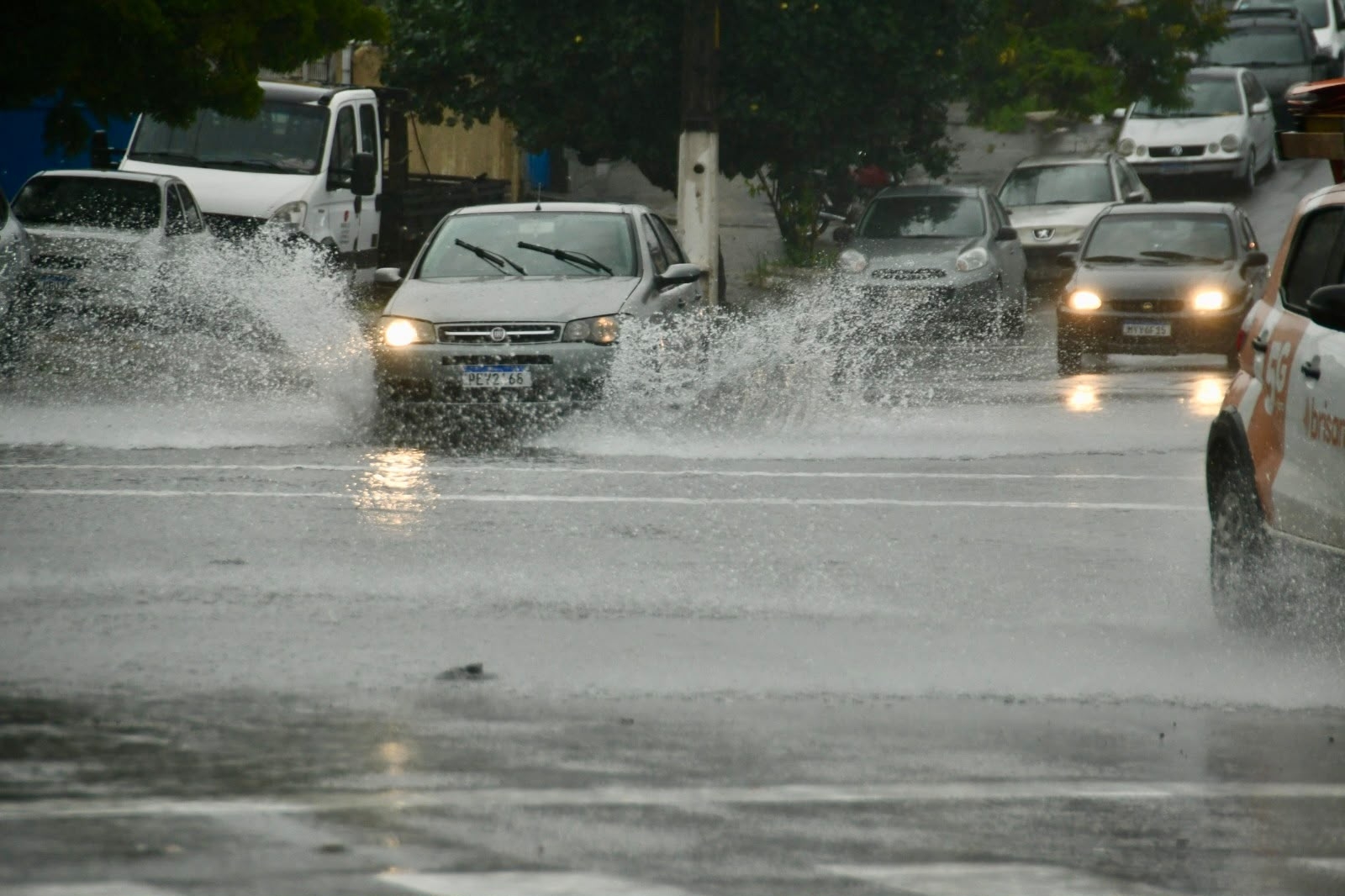 Chuva em Natal | Crédito: Foto: Magnus Nascimento/Secom