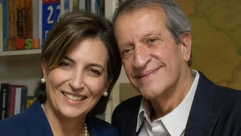 Na foto, Dana Costa e Valdemar Costa Neto