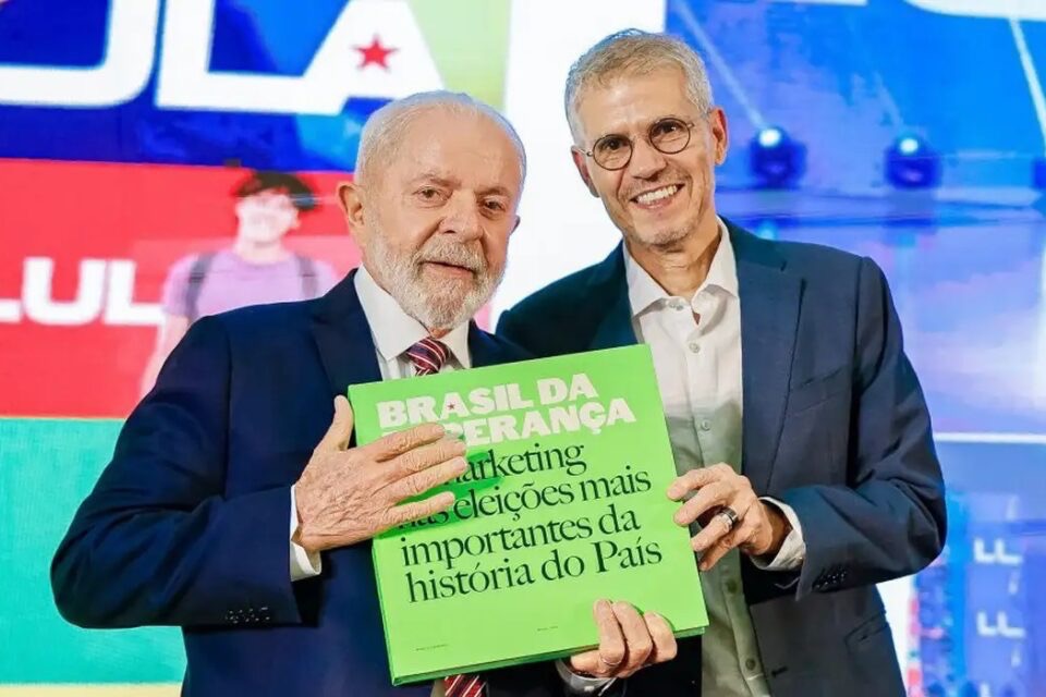 Lula e ministro da Propaganda, Sidônio Palmeira. Foto: assessoria PR.