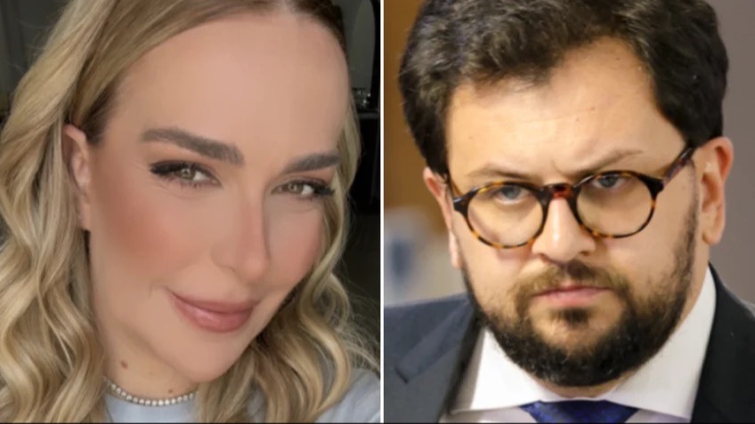 Roberta Luchsinger, empresária e lobista, e Marcola, ex-assessor pessoal de Lula