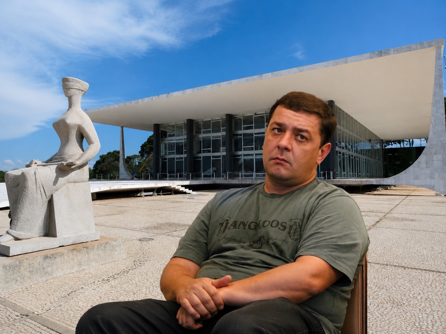 LULINHA E O STF | IMAGEM GERADA POR IA