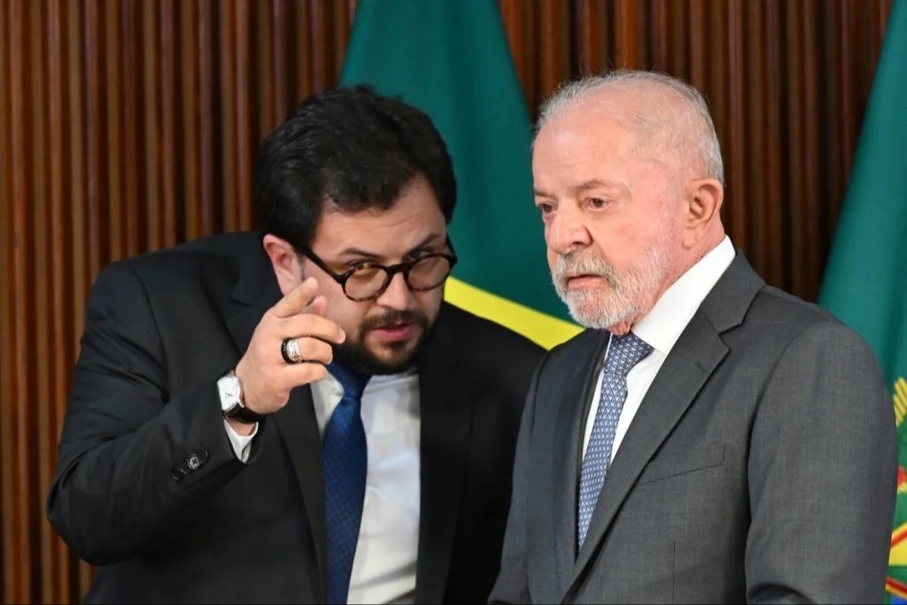 Lula e Marco Aurélio Santana Ribeiro, o Marcola  - Evaristo Sá/AFP