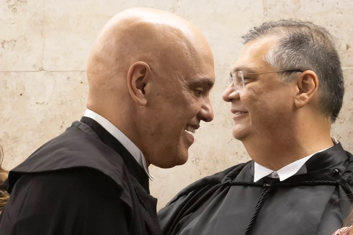 ALEXANDRE DE MORAES E FLÁVIO DINO | Igo Estrela/Metrópoles 