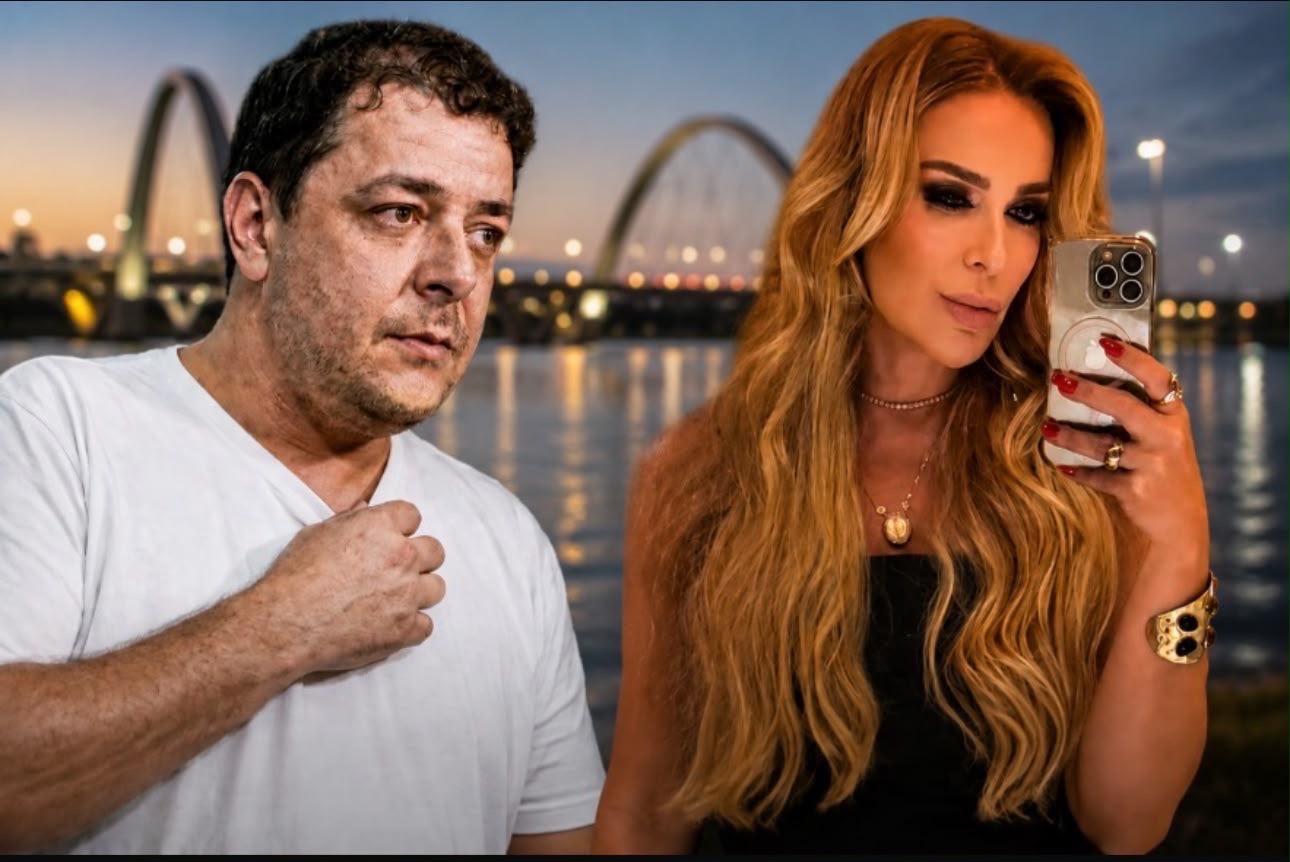 Lulinha e a amiga íntima Roberta Luchsinger