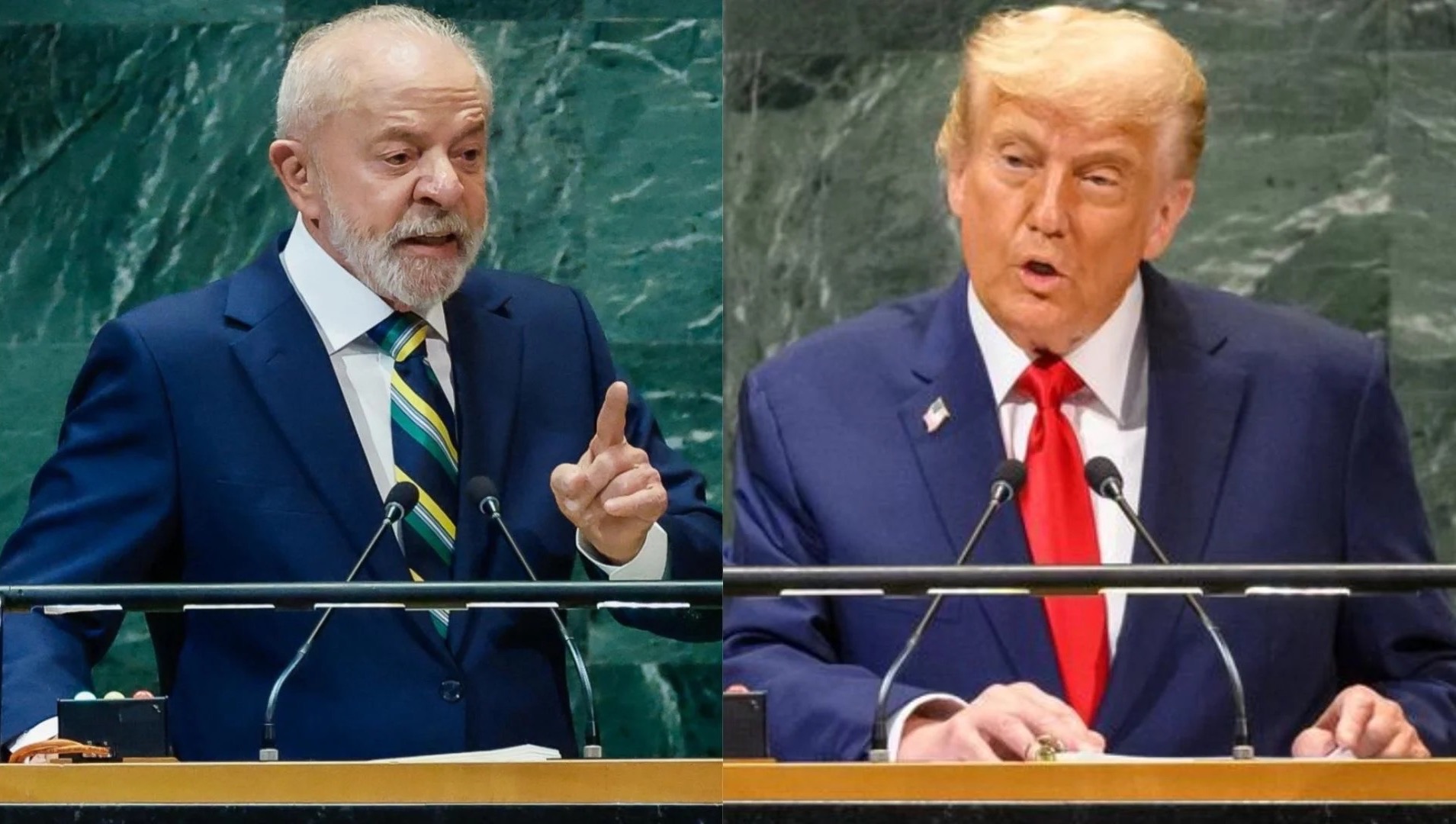 LULA E TRUMP