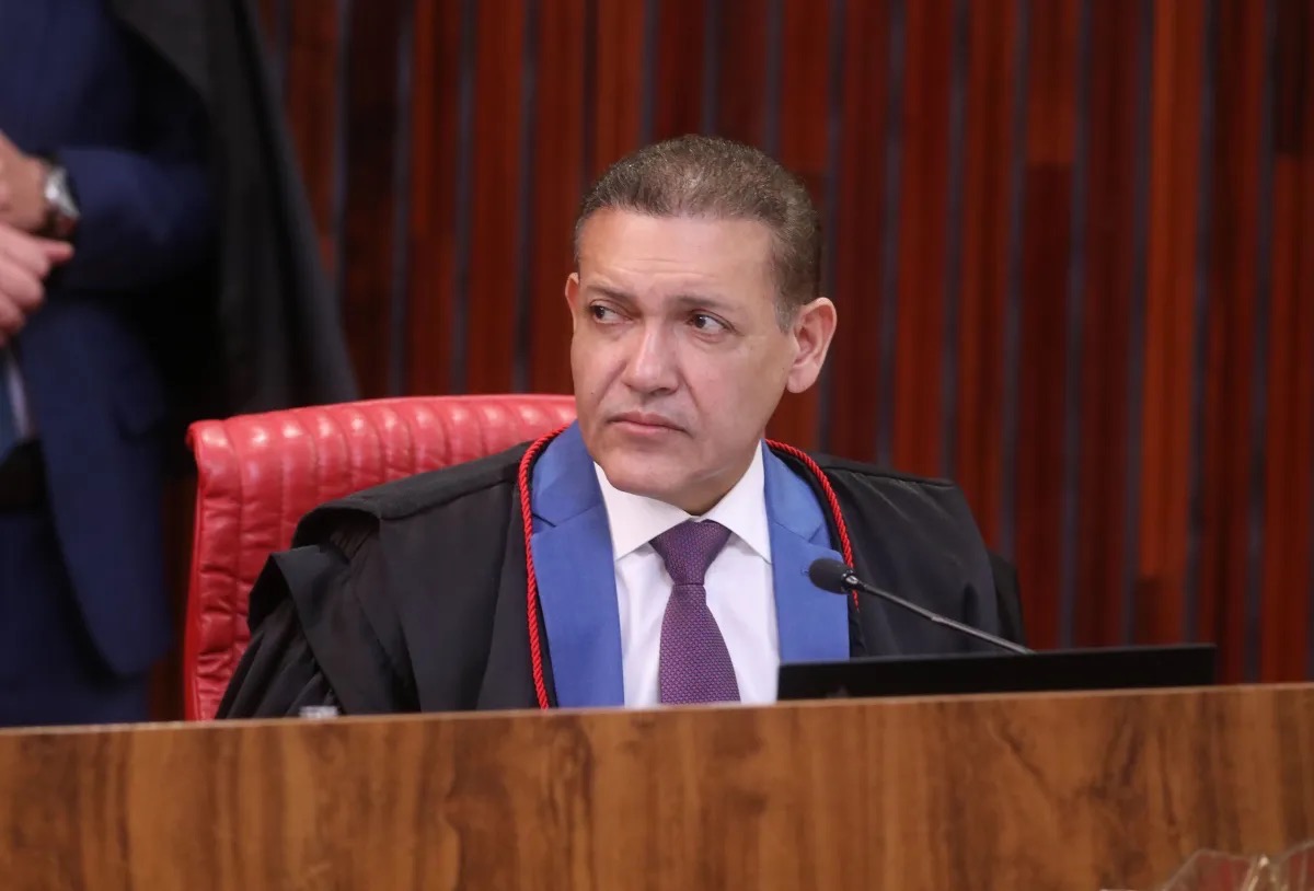 O ministro do STF e presidente do TSE, Kassio Nunes Marques.  • Luiz Roberto/TSE