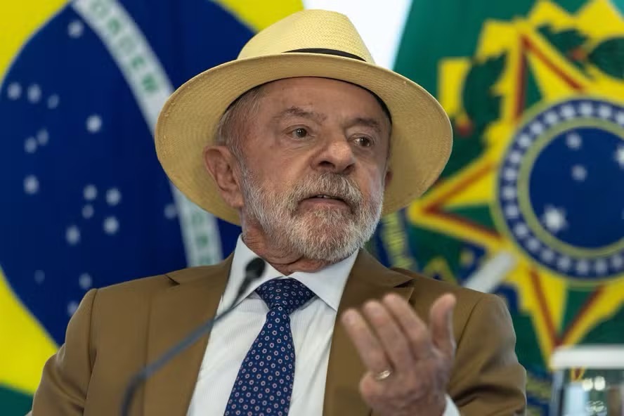 Presidente Lula no Palácio do Planalto — Foto: Brenno Carvalho / Agência O Globo