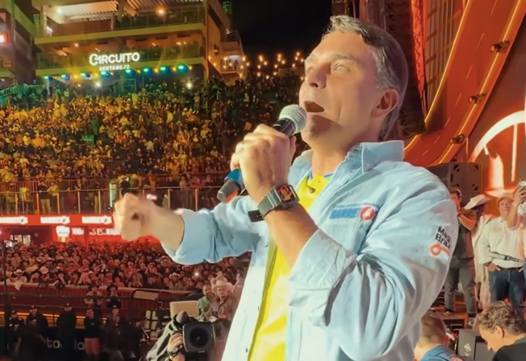 FLAVIO BOLSONARO EM BARRETOS | REPRODUÇÃO