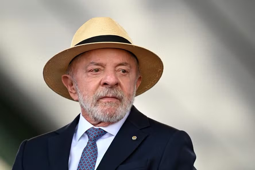 O presidente Luiz Inácio Lula da Silva (PT) é candidato à reeleição — Foto: Evaristo Sa / AFP