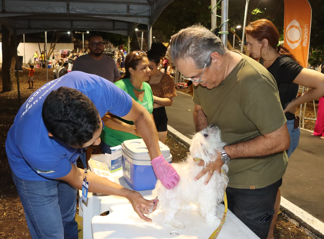 Cinco bairros de Natal recebem vacinação antirrábica porta a porta nesta semana
