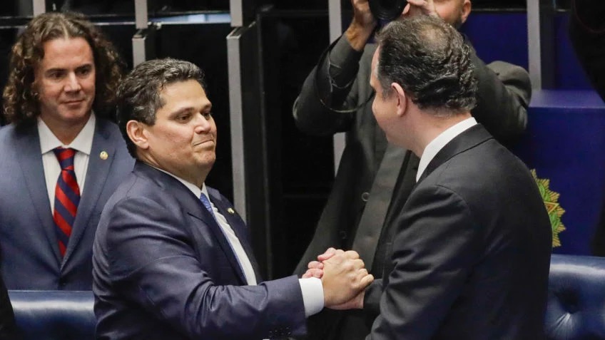 alcolumbre e rodrigo pacheco