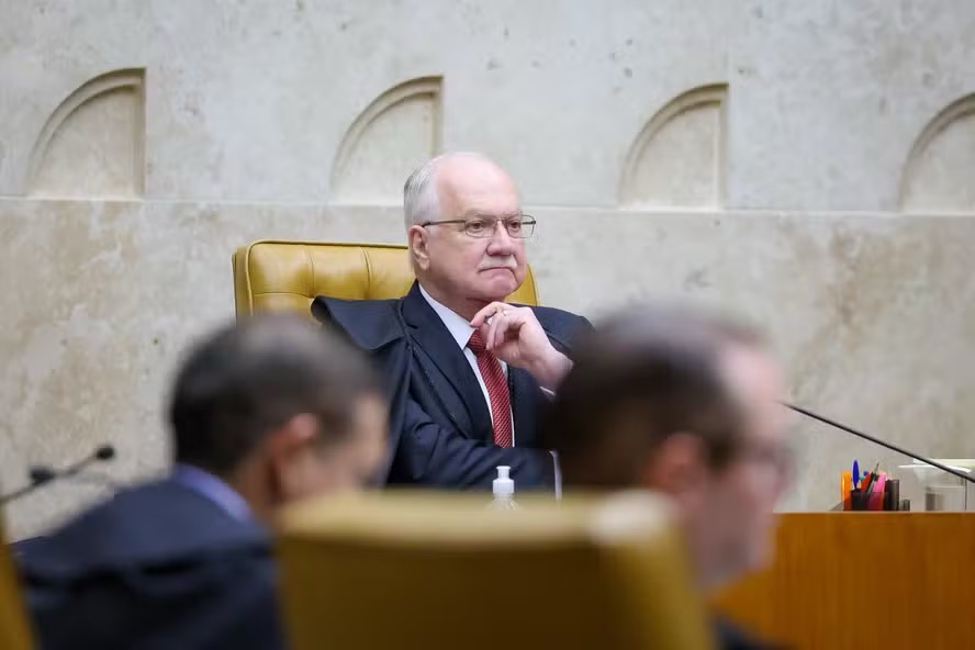 O presidente do Supremo Tribunal Federal, ministro Edson Fachin — Foto: Gustavo Moreno/STF