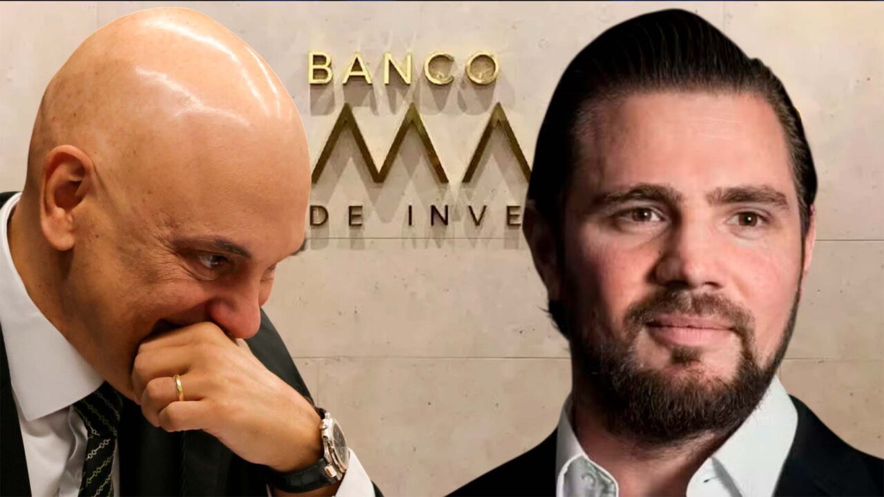 Alexandre de Moraes e Daniel Vorcaro | Arte: O Antagonista