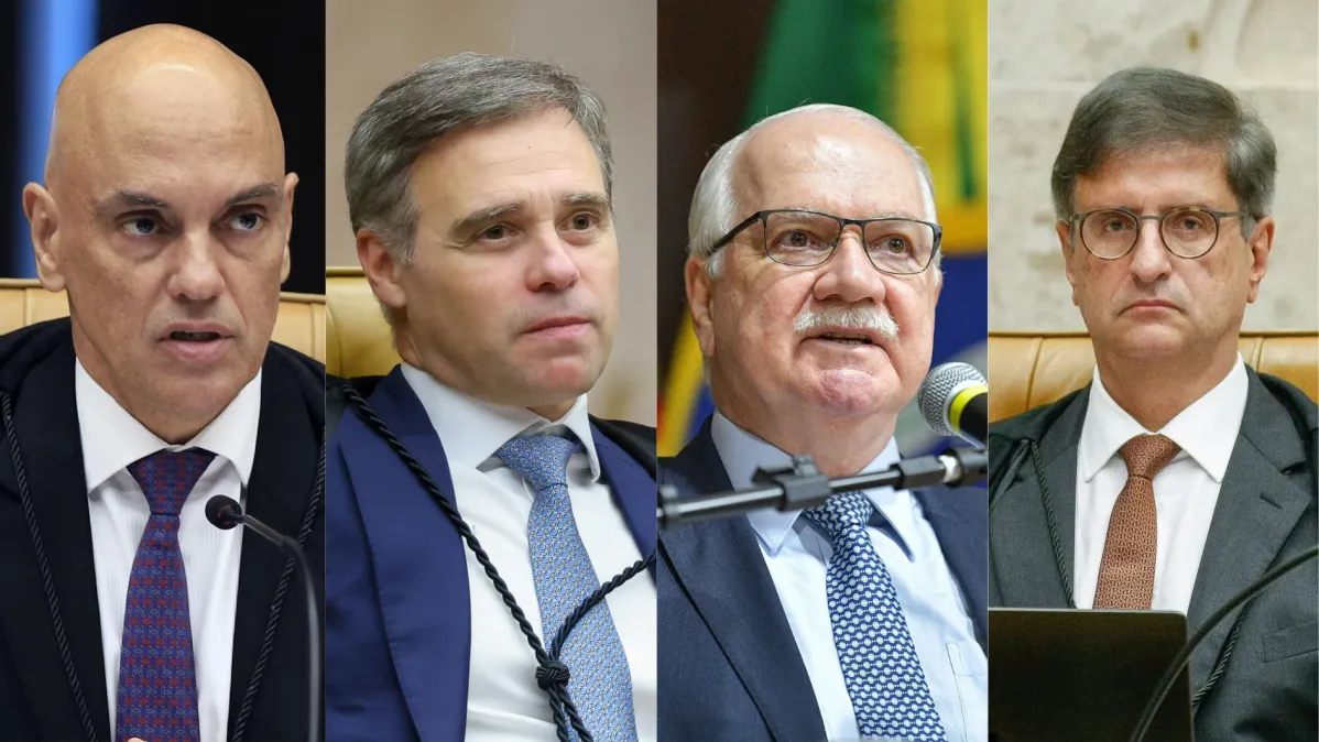 Moraes, Mendonça, Fachin e Gonet