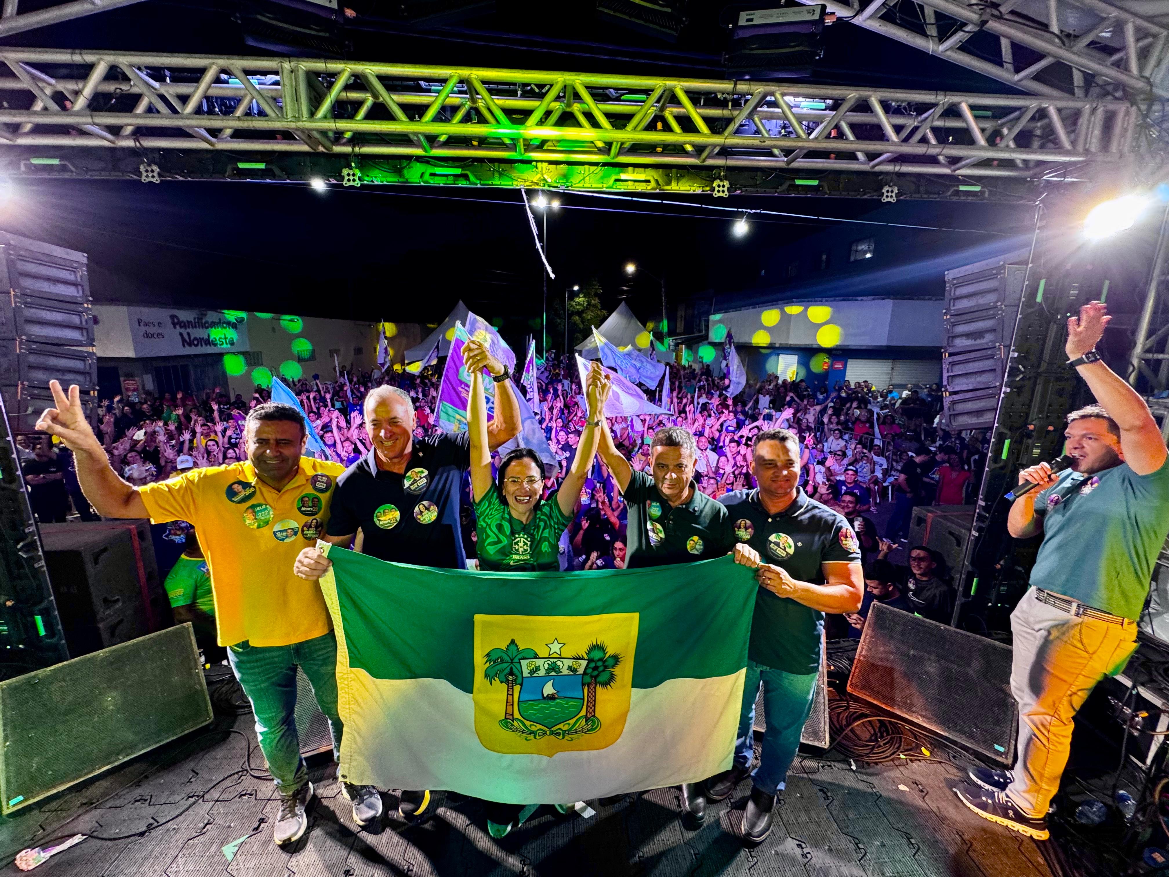 Camila Araújo reúne mais de 2.500 pessoas em lançamento oficial de campanha em Natal
