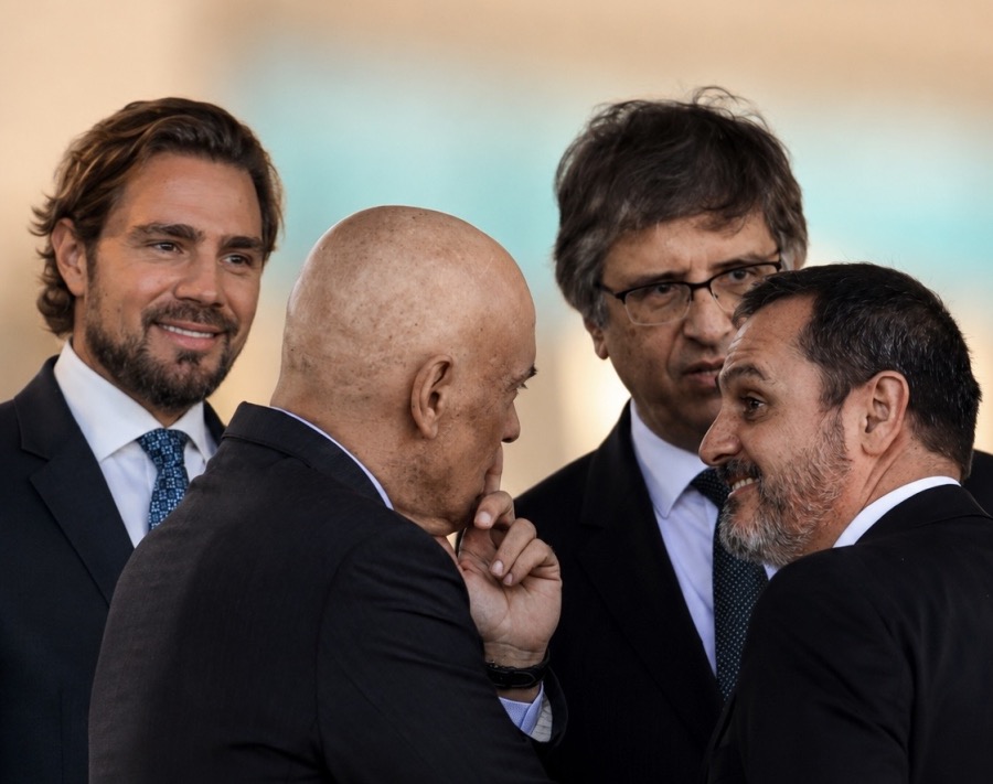 DANIEL VORCARO, ALEXANDRE DE MORAES, PAULO GONET E ANDREI RODRIGUES | FOTO: MONTAGEM