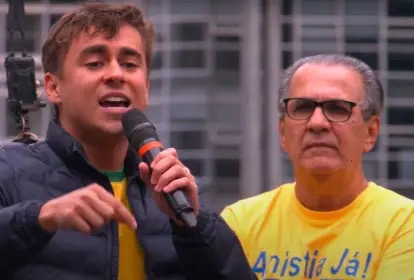 Nikolas Ferreira e Silas Malafaia (//Reprodução)