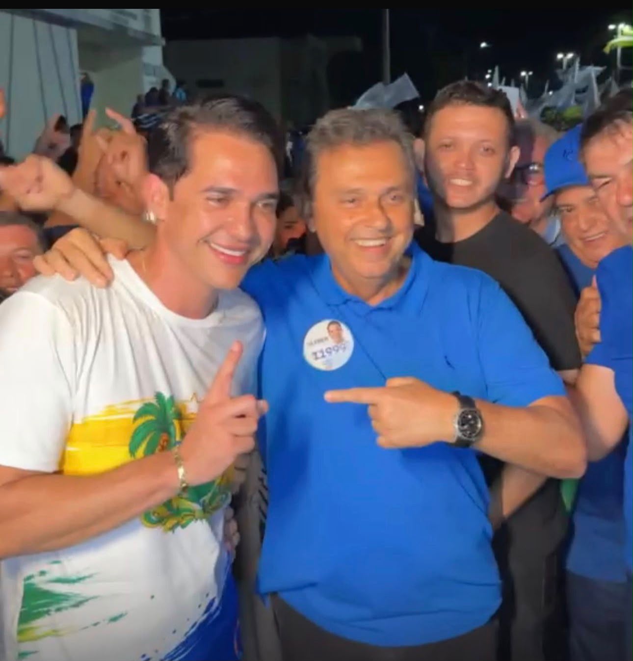 Kleber Rodrigues reforça a campanha ao lado de Carlos Eduardo em Natal