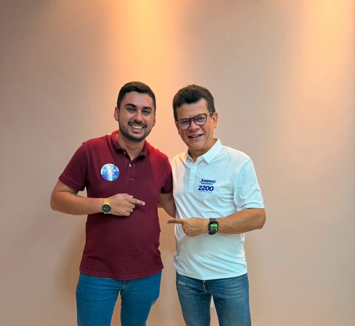 Juninho Saia Rodada amplia força no Seridó e recebe novo apoio político em Lagoa Nova