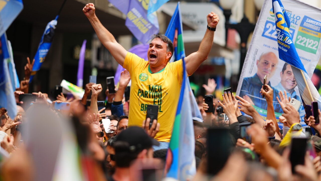 FLÁVIO BOLSONARO | Foto: Vittor Sales
