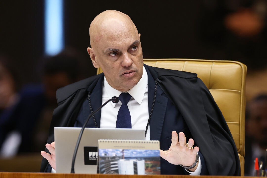 Alexandre de Moraes. Foto: Alejandro Zambrana/STF