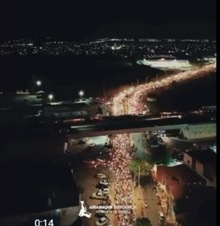 motocarreata Mossoró Flávio Bolsonaro Álvaro Dias