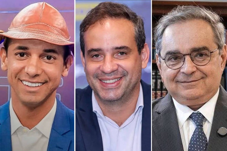 Allyson Bezerra, Cadu Xavier e Álvaro Dias