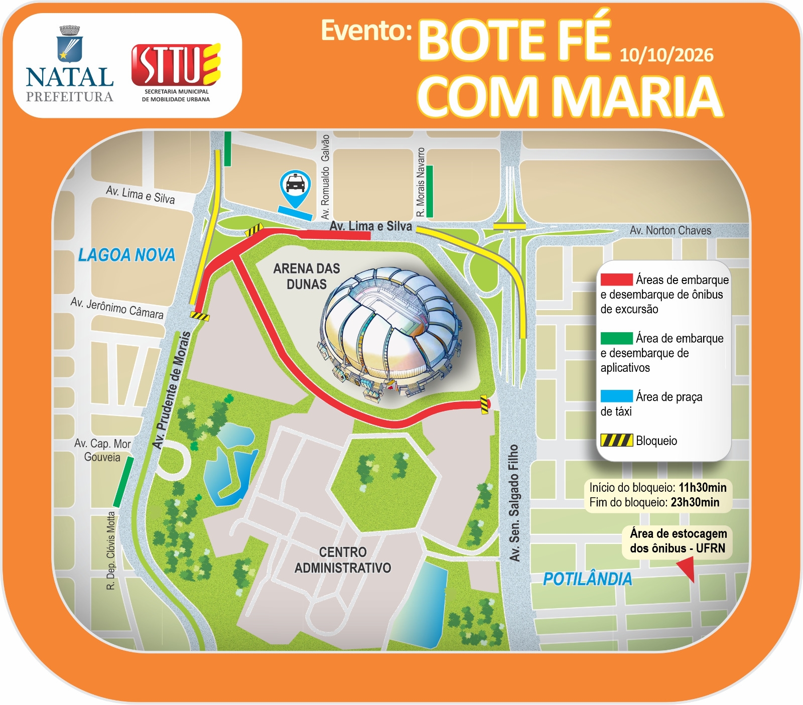 STTU Bote Fé Natal com Maria