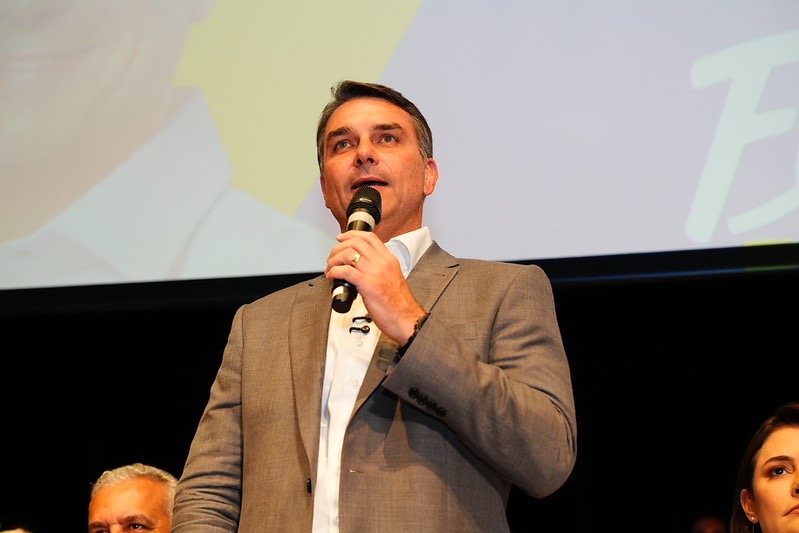 Senador Flávio Bolsonaro (PL), pré-candidato à Presidência da República | Foto: Divulgação / Charles Vieira