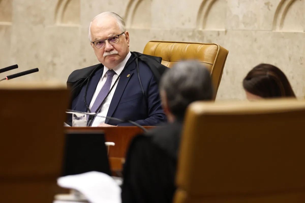 O presidente do STF, ministro Edson Fachin  • Alejandro Zambrana/STF