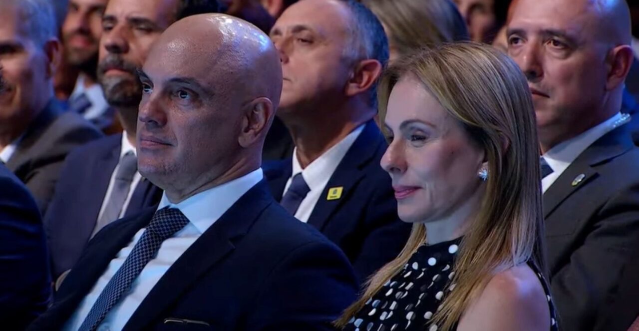 ALEXANDRE DE MORAES E VIVIANE BARCI DE MORAES | Reprodução