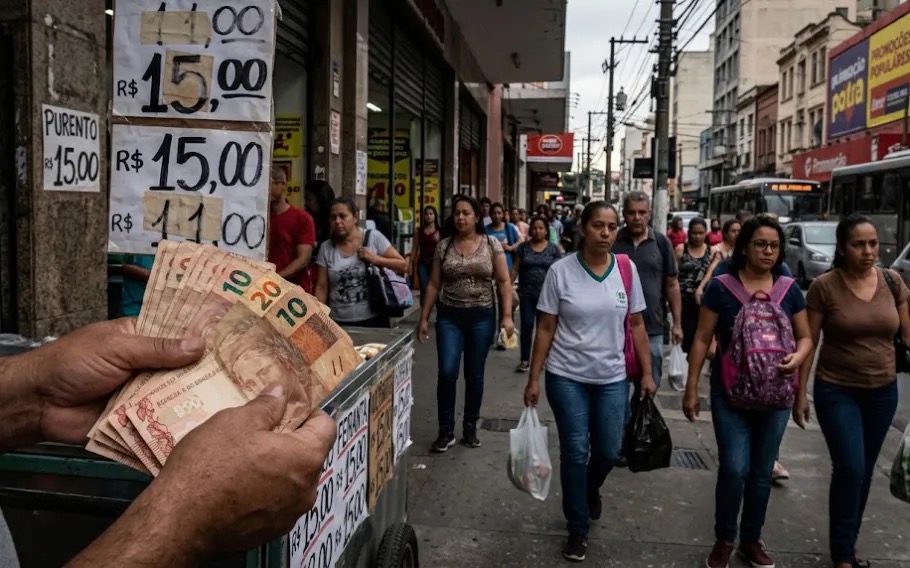 'O atual governo está exterminando o futuro econômico do Brasil' | Foto: Imagem gerada pela ferramenta de inteligência artificial Gemini