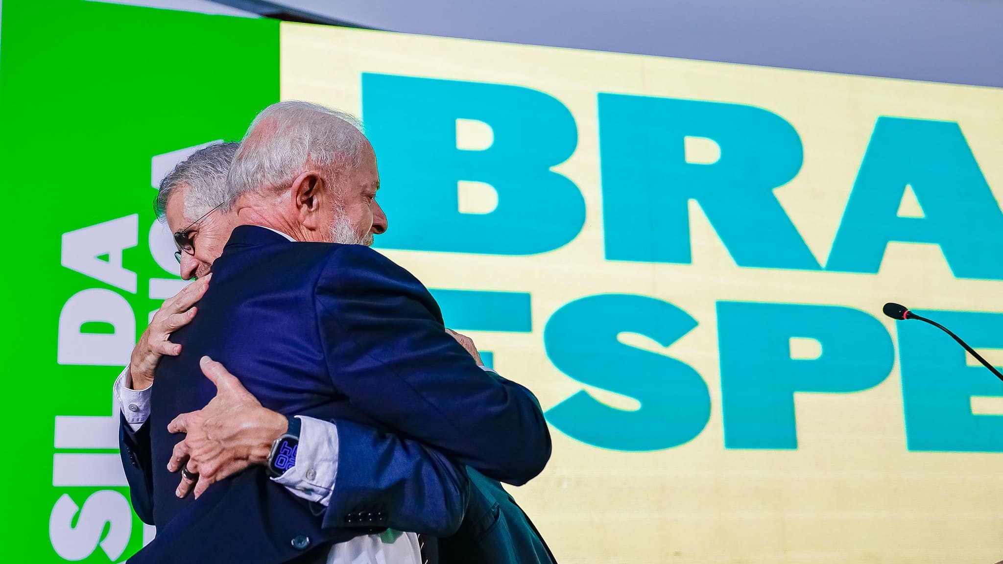 Presidente da República, Luiz Inácio Lula da Silva (PT) e o marqueteiro Sidônio Palmeira | Foto: Ricardo Stuckert