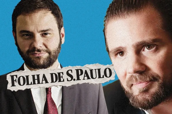 Daniel Vorcaro e a folha de s. paulo | metrópoles