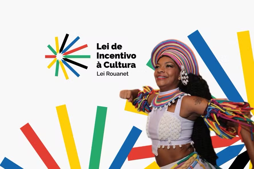 Logomarca da Lei de Incentivo à Cultura, a Lei Rouanet — Foto: Ministério da Cultura/Reprodução
