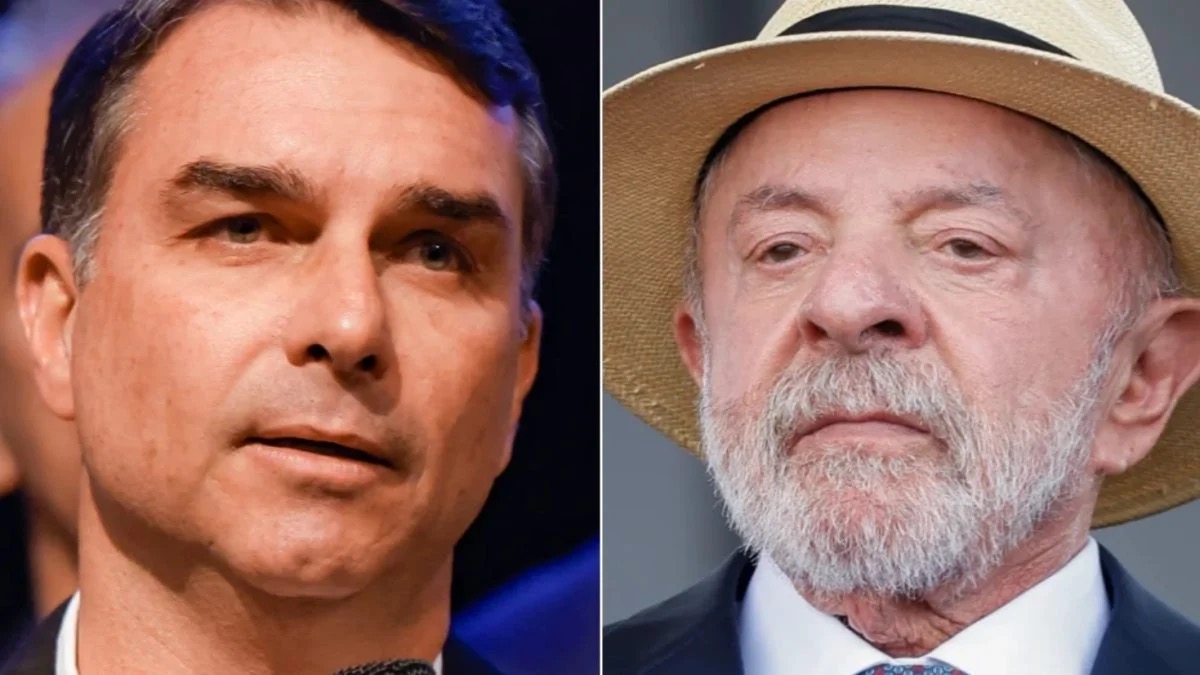 flavio bolsonaro e lula 