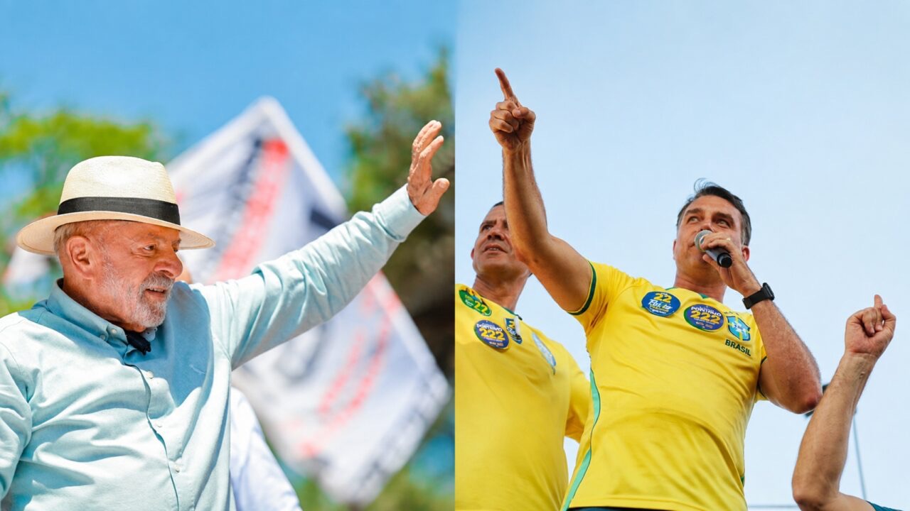 LULA E FLÁVIO BOLSONARO | Fotos: Foto: Ricardo Stuckert e Charles Vieira