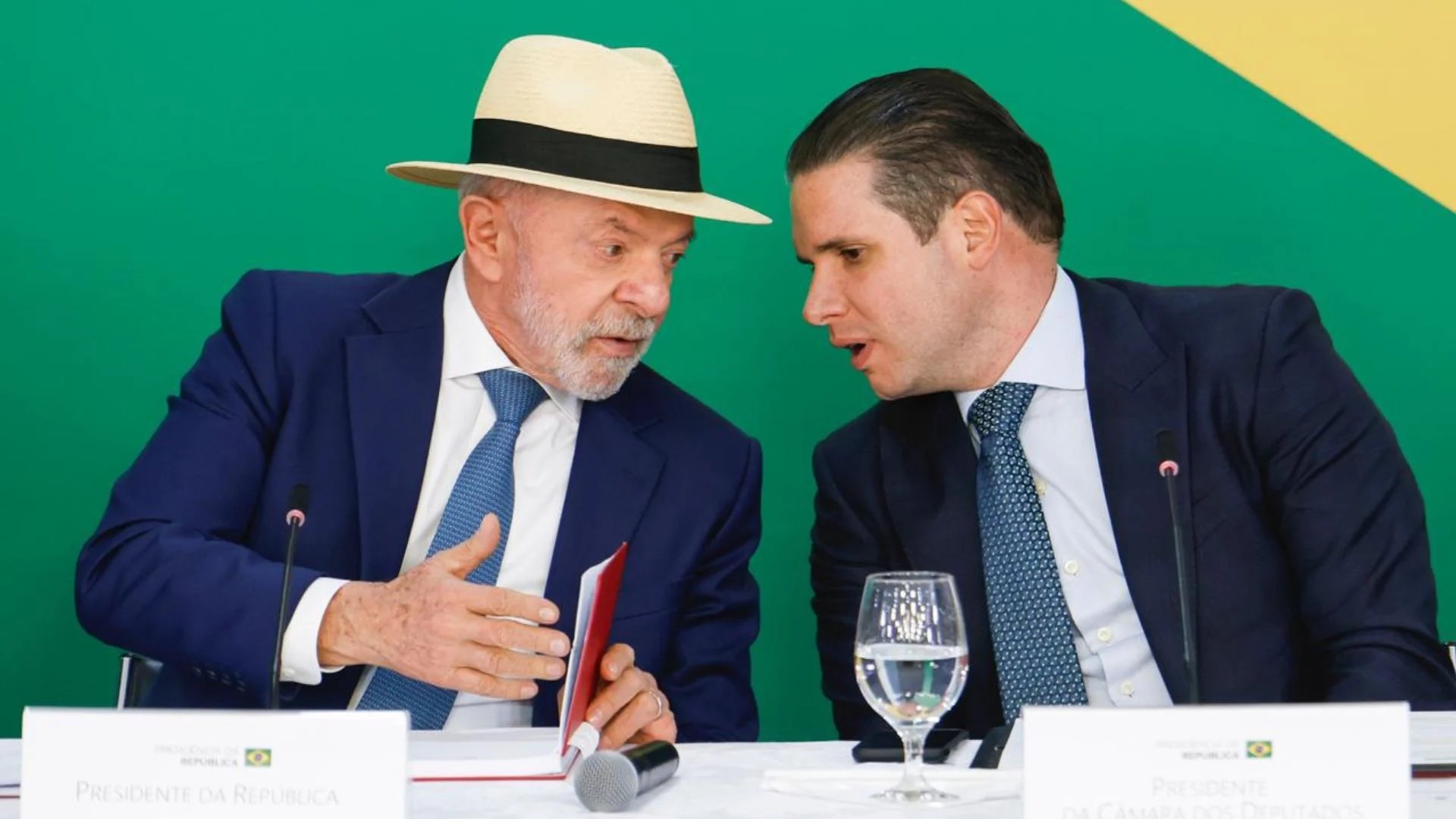 Lula e Hugo Motta