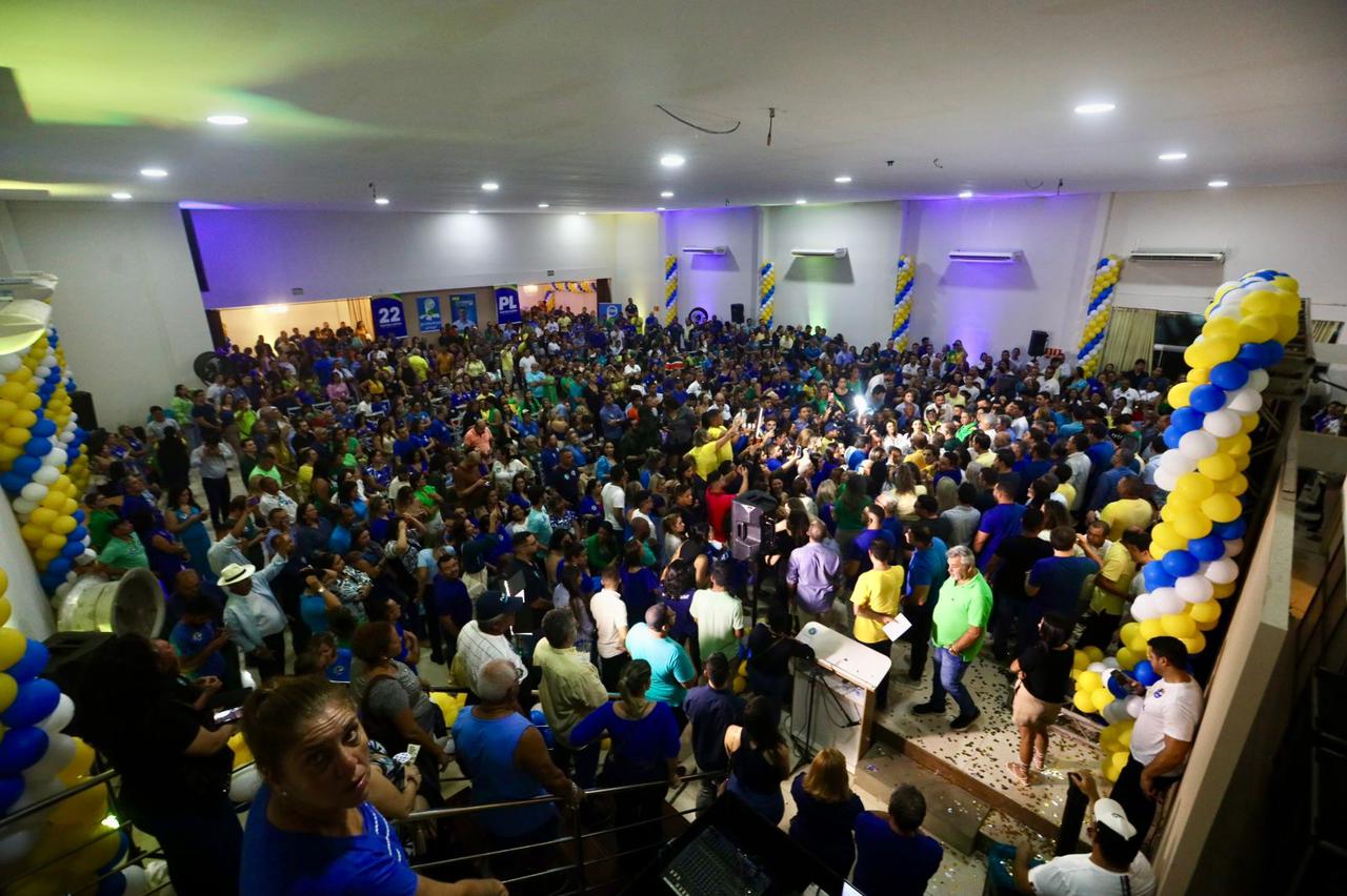 Com recorde de público, Salatiel e Homero oficializam pré-candidaturas, em Parnamirim | Blog do Gustavo Negreiros